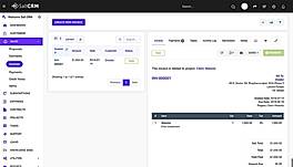Salt CRM : Invoice screenshot