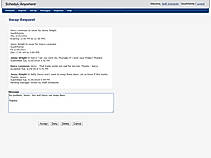 Review Swap Request screenshot