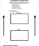 Scanned graphical signature screenshot