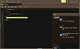 Collaboration screenshot