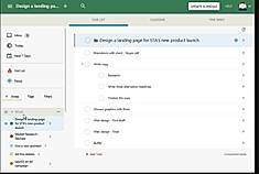 Design landing page for STA new product launch