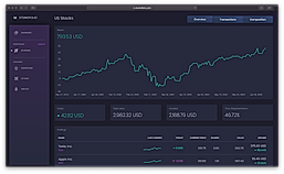 Stonksfolio screenshot