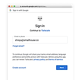 Tailscale screenshot
