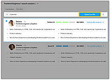 Export candidates to CSV files
