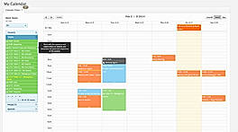 My Calendar Task Scheduling