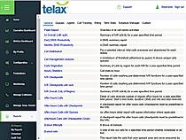 Telax Demo - Telax Admin Portal Report