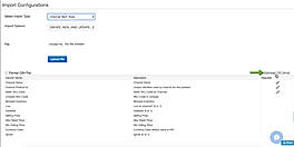 Import Configurations