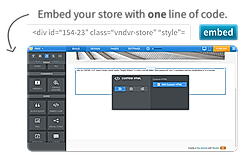 Embed your Store with one line of code