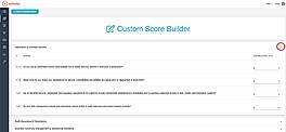Custom Score Builder