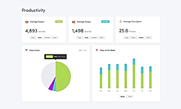 Writing Analytics : Productivity screenshot