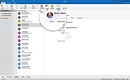 Zimbra Collaboration EWS Contacs