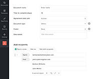 Zoho sign in person sign work