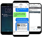 Mobile app and browser-chat