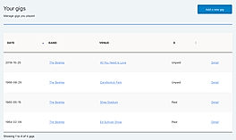 Adagio CRM screenshot