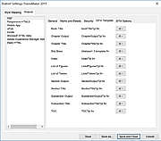 Publish Settings PDF 4 DITA Templates