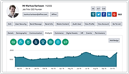 Affino CRM screenshot