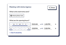 Meeting Booking Engine