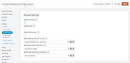 Enabling and configuring Product Reviews