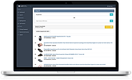 AmzRank.net : Keyword Data screenshot