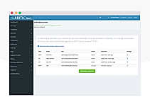API screenshot