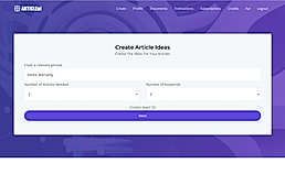 Article Ideas