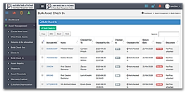 AsseTrack FAMS screenshot