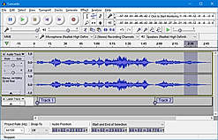 Audacity screenshot