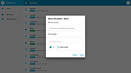 Backbench screenshot