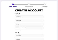 Create Account