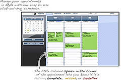 Click and Drag Scheduling