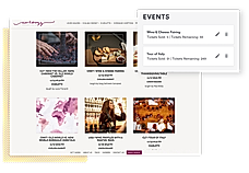 Events Management sreenshot