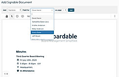 Add Signature and Page
