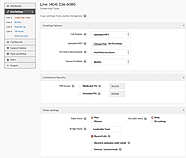 Conference call services line configuraitons