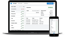 Budgista : Dashboard screenshot