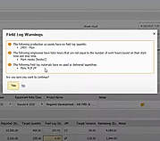 Track Automatic Error Checking