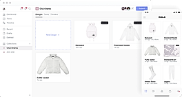 CALA : Dashboard screenshot