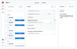 Lead Center - Interaction List screenshot