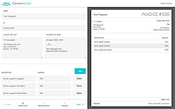 Cannonvoice screenshot