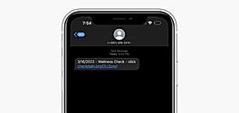 Receiver Text Message