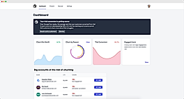 Churnkit : Dashboard screenshot