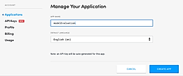 Manage your application