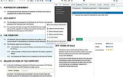 ClauseBase screenshot