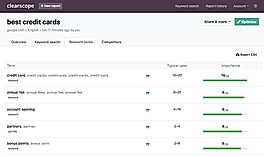 Clearscope : Relevant Terms screenshot