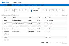 ClickTime screenshot 1