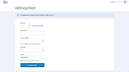 Add Charge