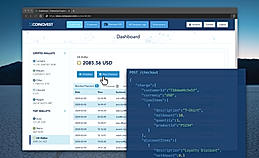 COINQVEST : Dashboard screenshot