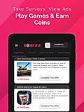 Play games and earn coins