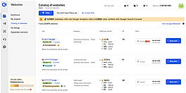 Catalog of Websites