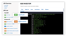 Robust Menu of API Integration