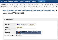 Use Jira Cloud with Confluence